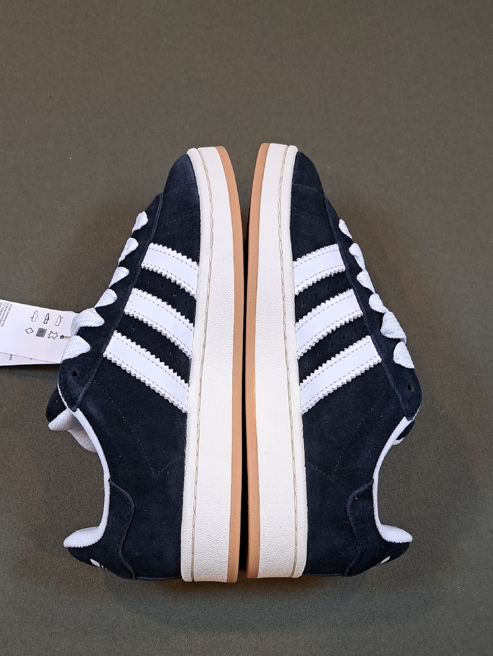 Adidas Campus 00s Sneaker - Color: Black/White - Unisex: Men 6, Women 7 - Picture 7 of 11